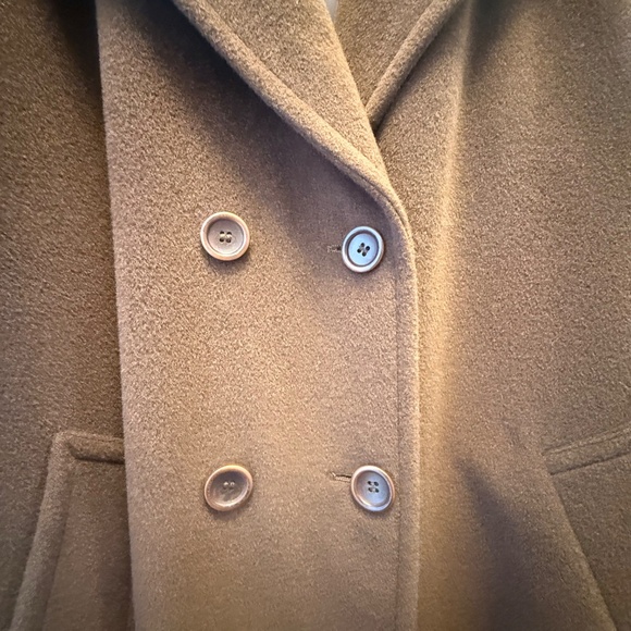 Vintage Gerard Darel wool & Cashmere coat - Picture 3 of 10